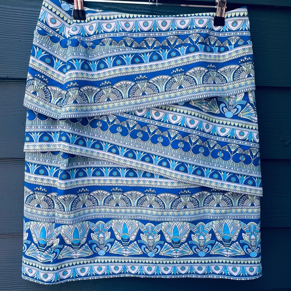 J. MCLAUGHLIN NICOLA TIERED CATALINA SKIRT